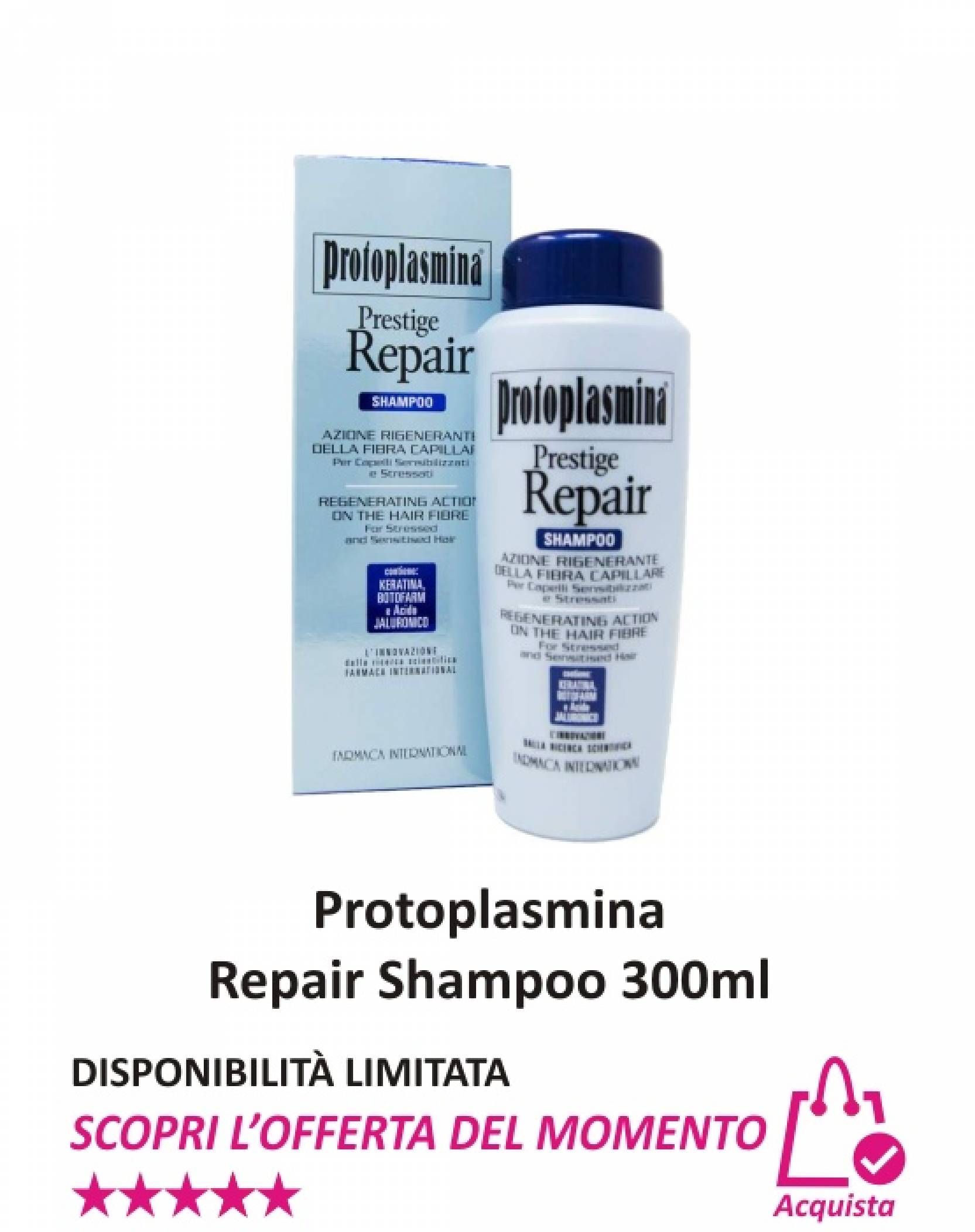 Protoplasmina Repair Shampoo 300 ml